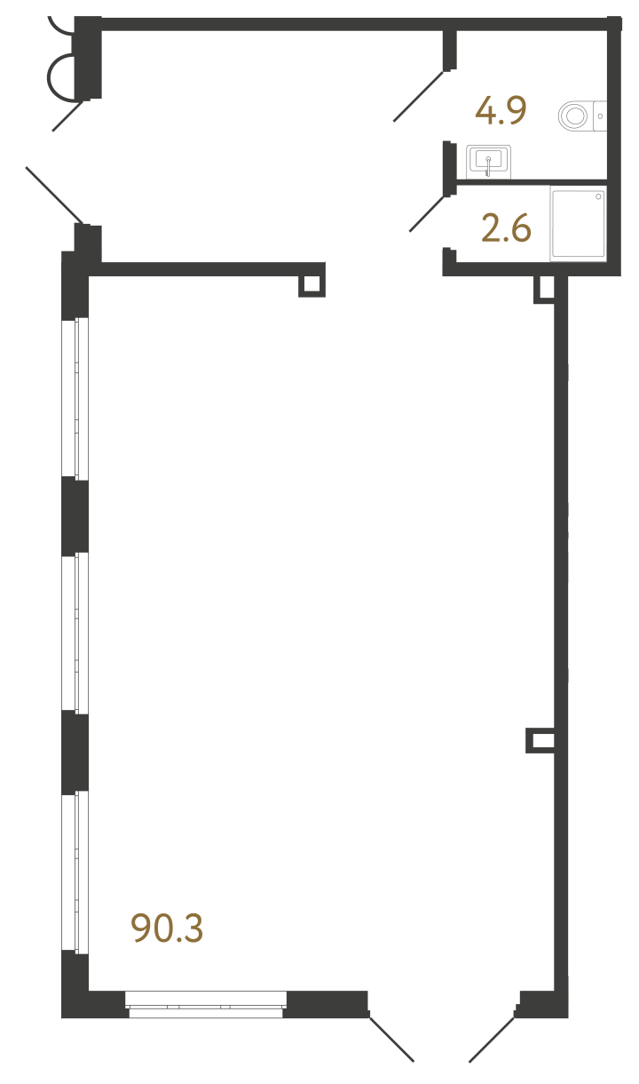 Помещение №228 - 97.8 м²